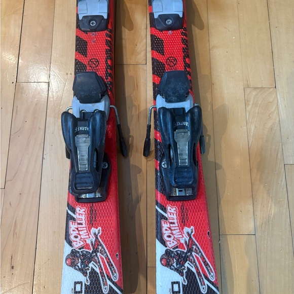 Atomic Race 5 Bode Miller Edition. Red and Black Skis. 100CM - Picture 2 of 6